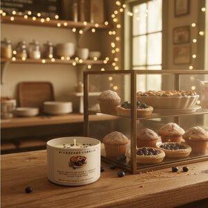 ‼️LAST ONE Blueberry 🫐 Cobbler 8oz Candle Hand Poured